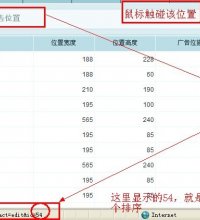 ecshop中广告位的ID是在哪里查看?