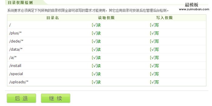 好模板的织梦dedecms源码安装方法