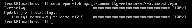 [CentOS7]安装mysql 过程详解