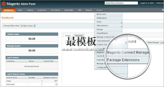 magento connet